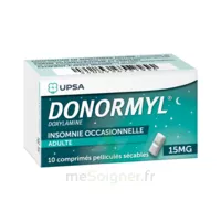 Donormyl 15 Mg Comprimés Pelliculés Sécables T/10 à Embrun