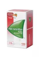 Nicorette 2 Mg Gomme à Mâcher Médicamenteuse Sans Sucre Fruits Plq/105 à Embrun