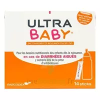 Ultra-baby Poudre Antidiarrhéique 14 Sticks/2g à Embrun