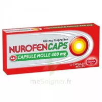 Nurofencaps 400 Mg Caps Molle Plq/10 à Embrun