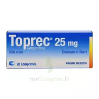Toprec 25 Mg Comprimés Plq/20 à Embrun
