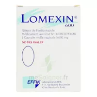 Lomexin 600 Mg Caps Molle Vaginale Plq/1 à Embrun